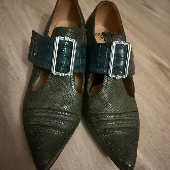 John fluevog green croc show - Picture 2 of 6